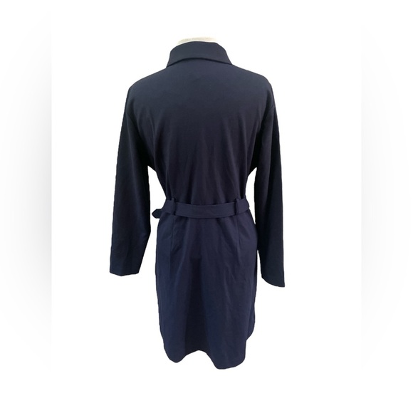 Talbots Refined Ponte Dress Sheath Long Sleeve A Line Size 14 NWT - Picture 4 of 6